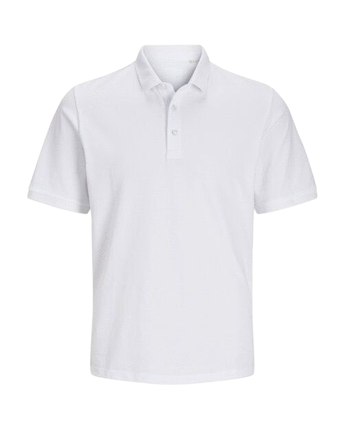 Jack&Jones Produkt PD020 Blank Classic Unisex Poloshirt Pique - Light Grey Melange _ 2XS (1) Polo cuello camisero piqué - Imagen 1